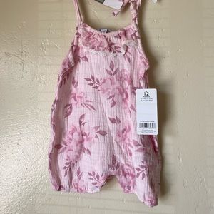 Emily and Oliver Muslin Romper